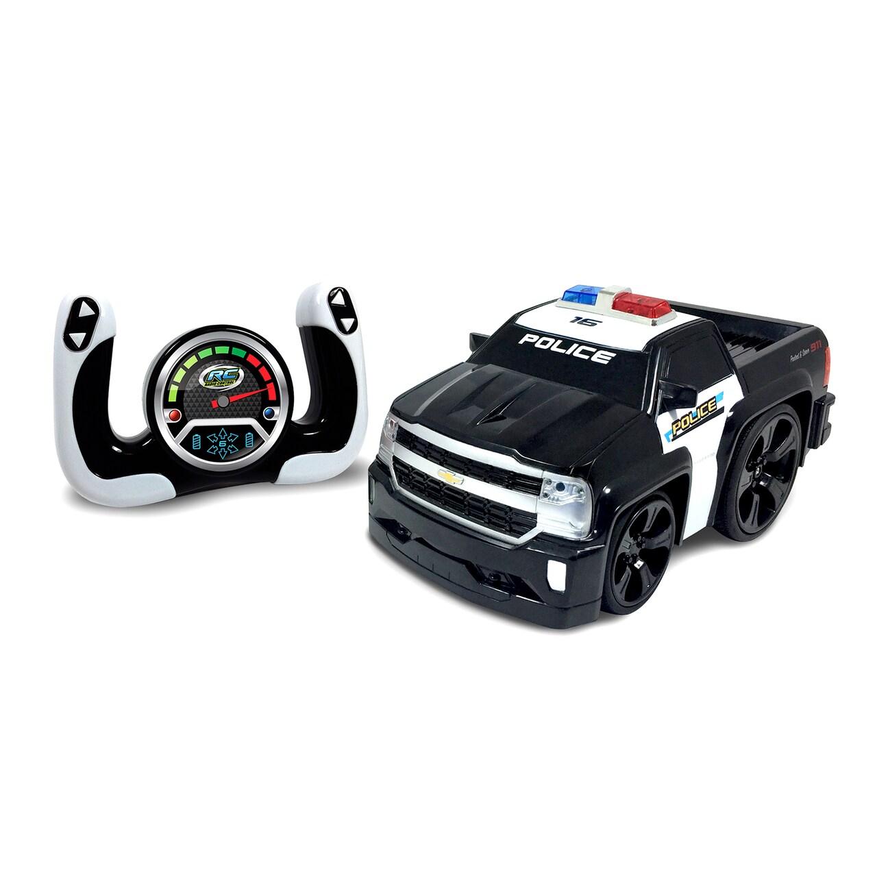 Jam'n Products - Chevrolet R/C Vehicle Chunky Preschool Police, Silverado - 3 Years and up